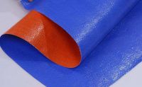 Blue Woven Fabric Reinforced Poly Tarps PE Plastic Tarpaulin Rolls