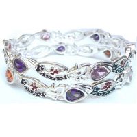 925 sterling silver bangle set