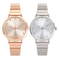 2018 Upscale Luxury Fashion Analog JAPAN Quartz Movement Rose Gold Wrist Lady Metal Watch OEM In China