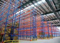 Warehouse heavy duty storage steel selective pallet racking