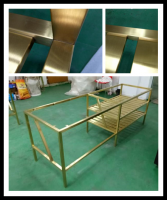 commercial Metal bathroom hotel vanity for hotel project hotel furniture