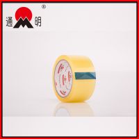 Transparent sealing tape, tricolor tape