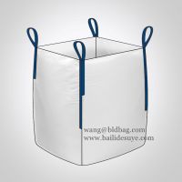 FIBC bulk bags SF 5:1 100% virgin PP jumbo bag with 4 corner loop