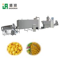 Puffed Corn Rice Snacks Food Processing Line 