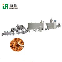 Dry Pet Dog Cat Food Processing Line 