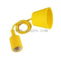 E27 Colorful Silicone Ceiling Vintage Pendant