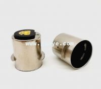 P28S Base Lamp Cap P28s Brass