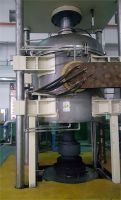 Induction hot press furnace