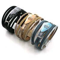 2018 New Woman Fashion Leather Bracelet