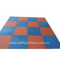 rubber playground tiles