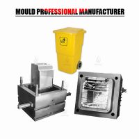 trash can mould making taizhou plastic injection mould manufacturer 