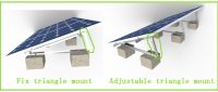 Aluminum ground racking system