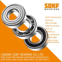 SDKF 6206-2RS-ZZ Metal Shielded Seal Deep Groove Ball Bearing 30x62x16mm