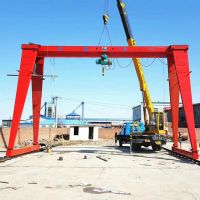 2 ton-32 ton Single Girder Gantry Crane customized dual speed 30m design drawing