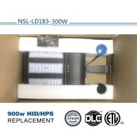 2018 hot sale dlc etl listed 300w commercial led parking lot lights for usa