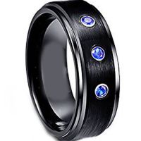  Black Tungsten Carbide Ring - TG2029