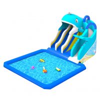 Outdoor Playground Equipment Inflatable Water Slide