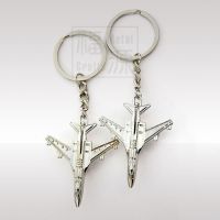 Novelty Design 3D Air Plane Metal Key Chain