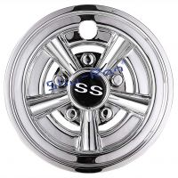 Universal 8&quot; Golf Cart Hub Cap Wheel Cover