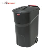 High quality rotational molding plastic rubbish wheel bin