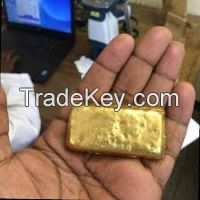 Gold dore bars