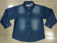 Boys denim long sleeve shirt