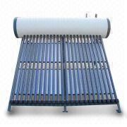 Compact Integrated heat pipe pressurized solar water heater