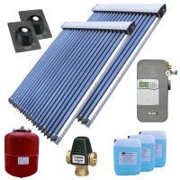 heat pipe pressurized solar collector 