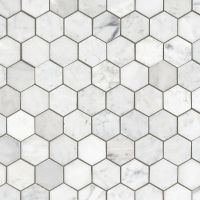 Hexagon marble mosaic 