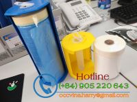 Pretaped paper masking film