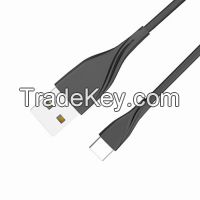 High Quality and New Type PVC Molding USB2.0 to Type C Cable with PVC Jacket for Mobile phone