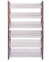 3 tier mesh shoe shelf/ stackable 6 tier mesh shoe rack