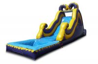 2*5*2.3m Factory price mini commercial grade inflatable water park sli