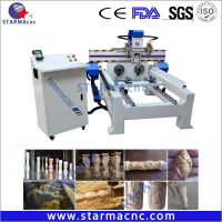 Best High Speed CNC Router 3D CNC Cutting / Milling Machine for Wood