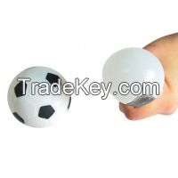 soft plastic rubber sports stress ball for stress relief