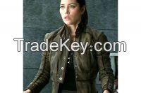 Total Recall Jessica Biel Leather Jacket