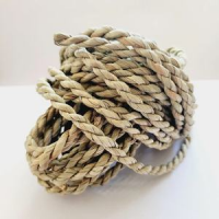 ORGANIC TWISTED SEAGRASS / SUSTAINABLE AND FLEXIBLE FIBER / MADE IN VIETNAM