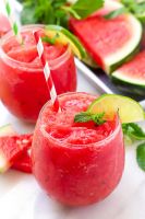 COLD-PRESSED FROZEN WATERMELON JUICE / SUMMER