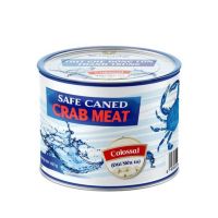 CANNED WHOLE CRAB MEAT / TENDER TEXTURE