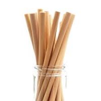 NATURAL BAMBOO STRAWS / PLASTIC-FREE / REUSABLE