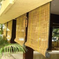 NATURAL BAMBOO WINDOW SHADE / PLANT-DERIVED