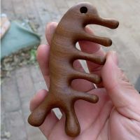 HANDCRAFTED WOOD COMB WITH NATURAL CATAPPA