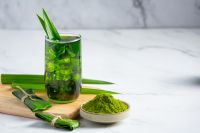 FINE PANDAN LEAF EXTRACT POWDER / TROPICAL