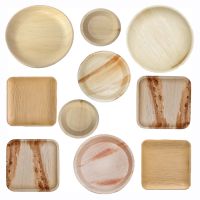 100% NATURAL ARECA PALM LEAF PLATES