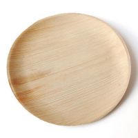 BIODEGRADABLE ARECA PALM PLATES / NATURAL TEXTURE
