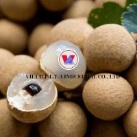 PURE CANNED LONGAN IN LIGHT SYRUP