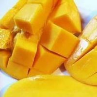 PURE RIPE CANNED MANGO CHUNKS IN