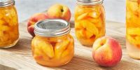 NATURAL CANNED SWEET PEACH HALVES WITH