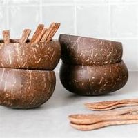 NATURAL COCONUT BOWLS / ECO FRIENDLY HANDCRAFTED