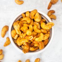 CRISPY ROASTED CASHEW NUTS / MULTIPLE FLAVOR